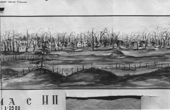 Артиллерийские панорамы Лигова и Окрестностей, 1941-42гг